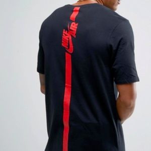 Nike Air Men's Basketball Athletic Drop Hem Shirt